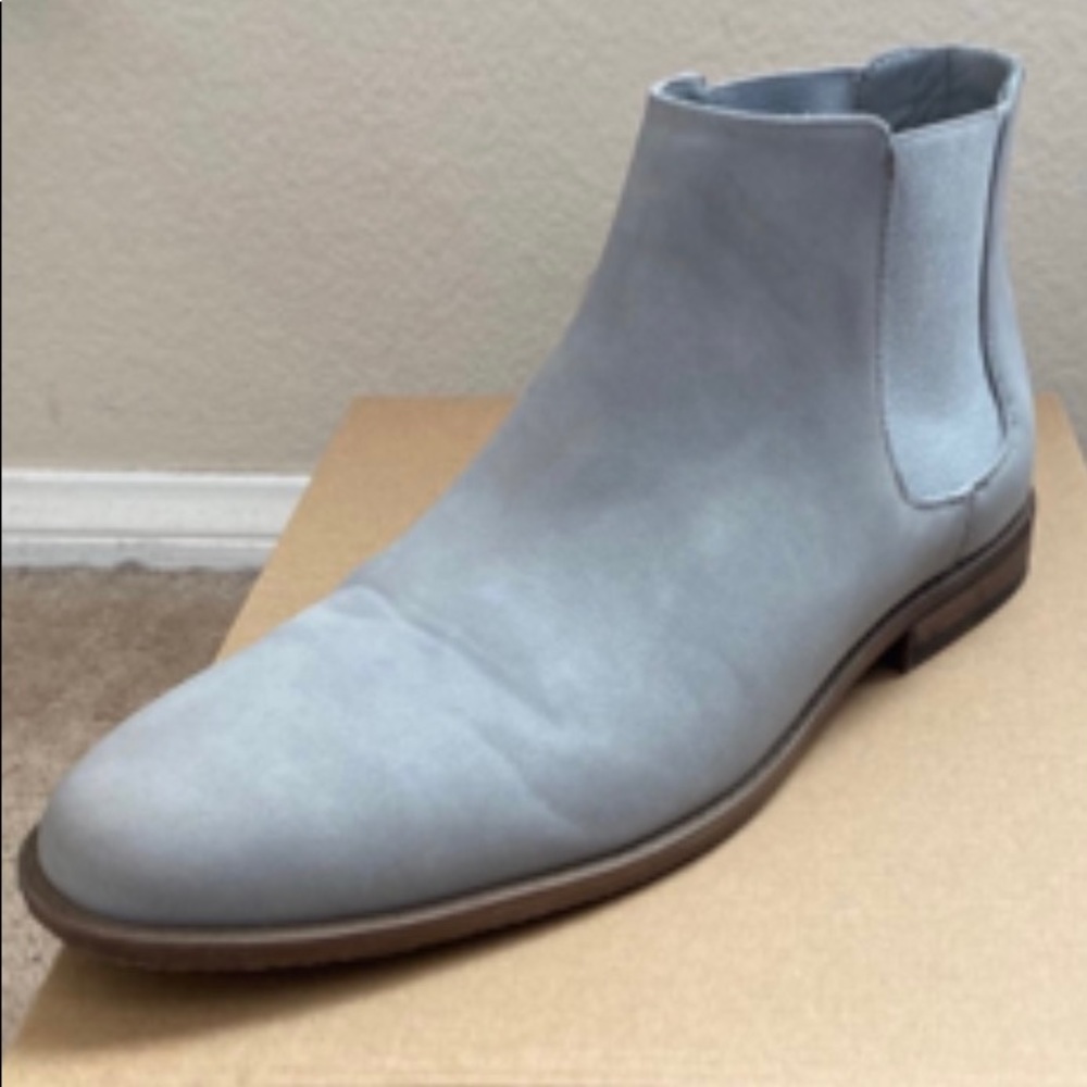 Forever 21 Dark Knight Men Grey Chelsea Boots
